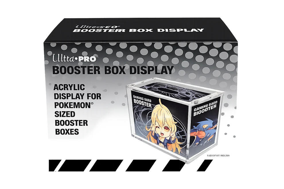 Ultra-Pro Acryllic Pokémon Booster Box display